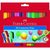 Faber Castell Connector Fibre-Tip pens Box 20 image