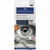 Faber Castell Goldfaber Graphite Drawing Set 8pc image