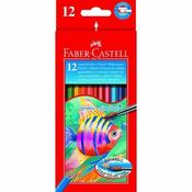 Faber Castell Water Soluble Colour Pencils Box 12 image
