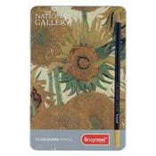 The National Gallery Coloured Pencils Tin 12 image