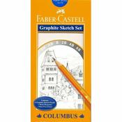 Columbus Graphite Sketch Set  Packed 6