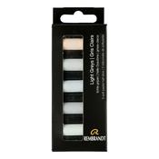 Rembrandt Soft Pastels  Light Greys Set image
