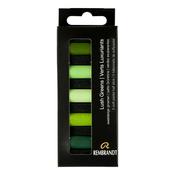 Rembrandt Soft Pastels  Lush Greens Set image
