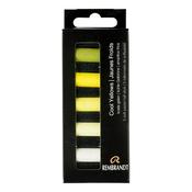 Rembrandt Soft Pastels  Cool  Yellows image