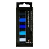 Rembrandt Soft Pastels  Deep Blue  Set image