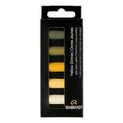 Rembrandt Soft Pastels  Yellow Ochres image