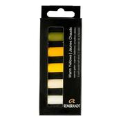 Rembrandt Soft Pastels  Warm Yellows image