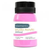 Elements 500ml Acrylic  Pink image