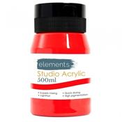 Elements 500ml Acrylic Scarlet image
