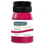 Elements 500ml Acrylic Magenta image