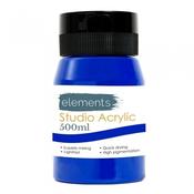 Elements 500ml Acrylic Ultramarine image