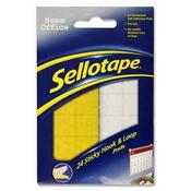 Sellotape  Hook &amp; Loop Pads Pkt 24 image