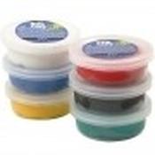 Create Craft Silk Clay Assorted Standard Colours - set of 6 x 14g image