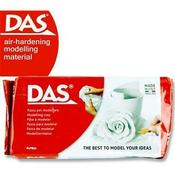 DAS 1Kg White Air Hardening Modelling Clay image