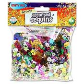 Crafty Bitz 100gsm Assorted Sequins image