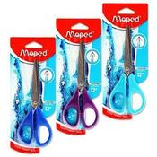Maped Essentials 16Cm Scissors -  3 Assorted Colours - Sold Single. image