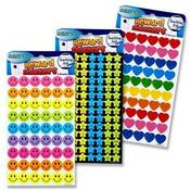 Clever Kidz - 6 Sheets of Reward Stickers 3 Assorted Types image