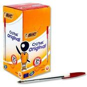 Bic Crystal Original Ballpoint Red Single image