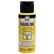 Folk Art 2oz _ 59ml Marbling Ink Yellow image