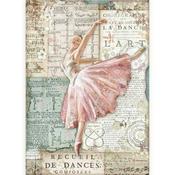 Stamperia Rice Paper A4  Passion Dancer image
