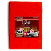 Icon Craft Pkt.10 A4 Asst Colours Felt Sheets image