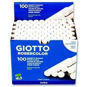 Giotto Box 100 Dust Free Chalk White image