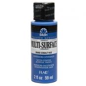 PLAID Folk Art Multi-Surface Cobalt Hue  Satin Acrylic Paint 59ml image