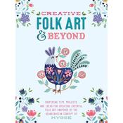 Walter Foster - Creative Folk Art and Beyond  include creative prompts . easy exercises and step -by-step projects. image