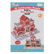 Fiesta 3 D Construction Craft - Fire Station Model   - Fund Challenge to build.