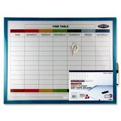 80878 Premier Office Magnetic Weekly Planner Whiteboard 45 x 60cm image