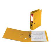340349 - 5 Star Office Lever Arch File Polypropylene Capacity 70mm A4 Yellow Pack 10 image