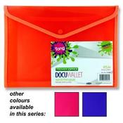 90952- Tang Premier Office A4 Button Document Wallet  Packed 3