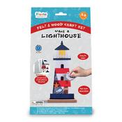 Felt &amp; Wood Craft Light House image