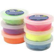 Create Craft - Silk Clay - Asstd colours -neon -6x14 g image