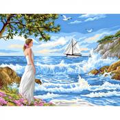 Whispering Shores - Large Paint By Numbers image
