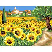 Sunflowers - Large Paint By Numbers image