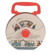 Egmont Musical Tin Radio Train .  Beautiful wind up musical box image