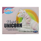 Crafty Bitz Paint Your Own Ceramic Ornament - Unicorn image