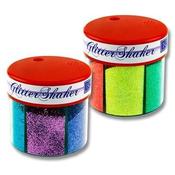 Icon 6 Part Glitter Shaker - Neon image