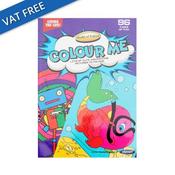 World Of Colour  A4 96pg Perforated Colouring Book - Living The Life! image
