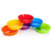 Clever Kidz Sorting Bowls Round - Asst Colours Packed 6 image