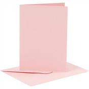 Cards &amp; Envelopes 10.5x15cm 6pk rose image