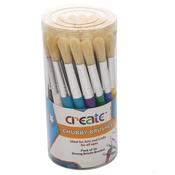 Create - Chubby Brush Canister (30 Brushes)