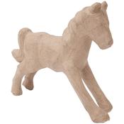 Paper Mache Circus Horse Small 15.5x 14 x 4.7cms image