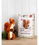 Highland Red Squirrel Needle Felting Kit image