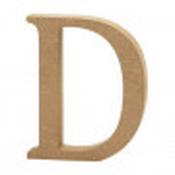 MDF Letter 13cm - D image