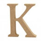 MDF Letter 13cm - K image