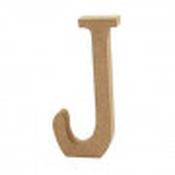 MDF Letter 13cm - J image