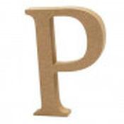MDF Letter 13cm - P image