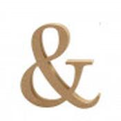 MDF Letter 13cm - &amp;